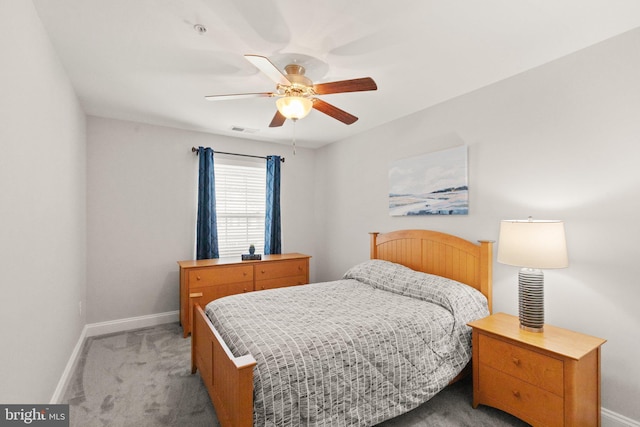355 Tufton Cir, Fallston, MD 21047 - carpeted bedroom featuring baseboards and ceiling fan