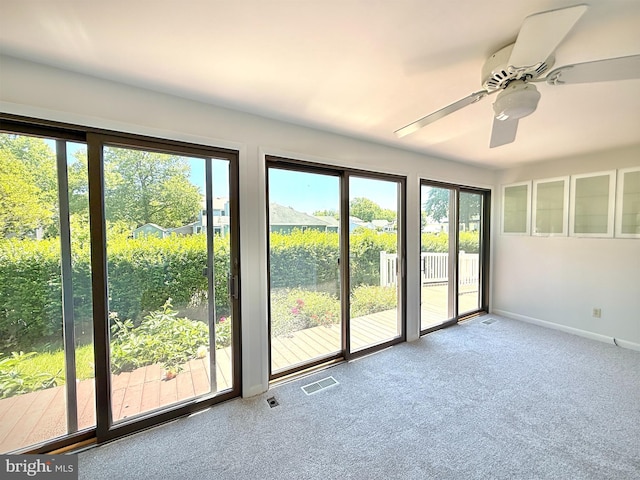 957 Terrapin St Unit 2, Bethany Beach, DE 19930 - unfurnished sunroom featuring healthy amount of natural light