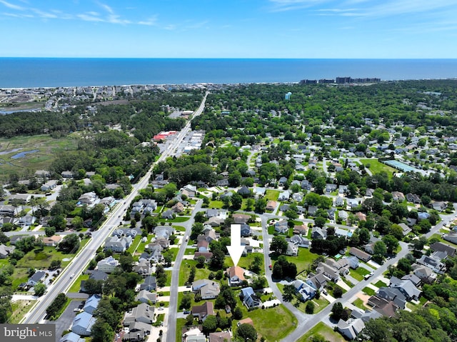 957 Terrapin St Unit 2, Bethany Beach, DE 19930 - aerial view of a nearby body of water and a tree filled landscape