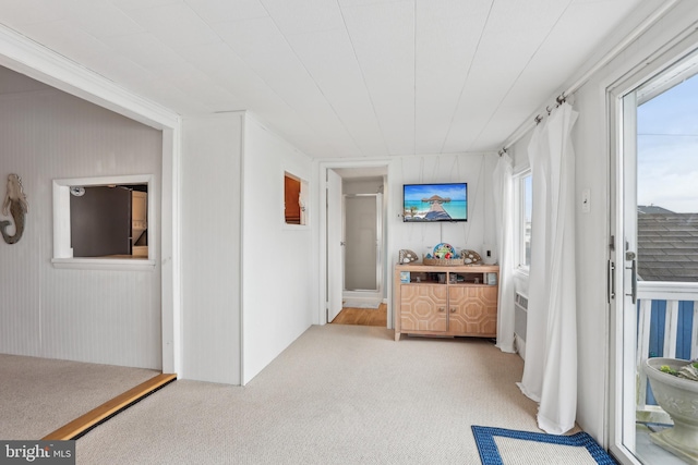 398 Kingfisher Rd, Tuckerton, NJ 08087 - hall featuring light carpet and plenty of natural light