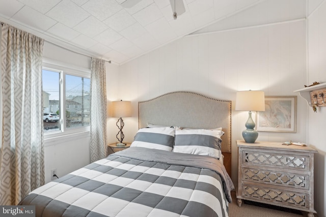 398 Kingfisher Rd, Tuckerton, NJ 08087 - bedroom featuring lofted ceiling