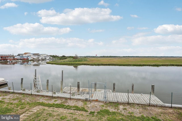 398 Kingfisher Rd, Tuckerton, NJ 08087 - dock featuring a water view