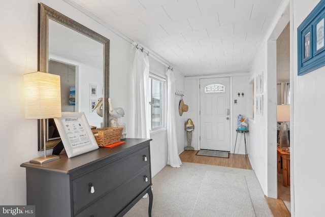 398 Kingfisher Rd, Tuckerton, NJ 08087 - foyer entrance featuring light carpet