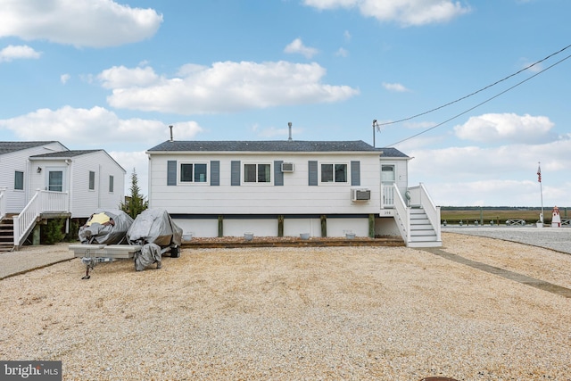 398 Kingfisher Rd, Tuckerton, NJ 08087 - view of front of home featuring stairway