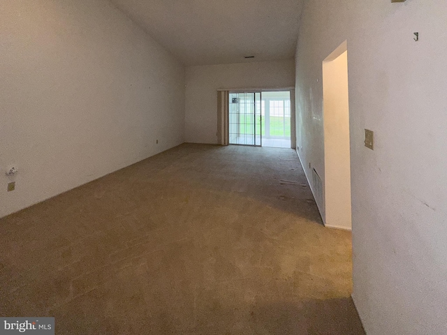 1447 Thornwood Dr, Mount Laurel, NJ 08054 - carpeted empty room featuring lofted ceiling