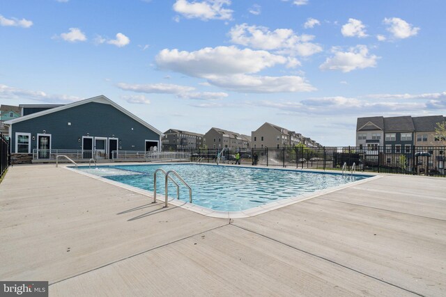 view of community pool