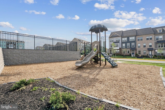 view of community playground