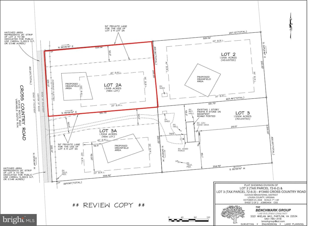 LOT2A Cross County Rd, Mineral, VA 23117