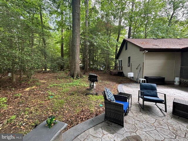 21 Moby Dick Dr, Ocean Pines, MD 21811 - view of yard with a patio area