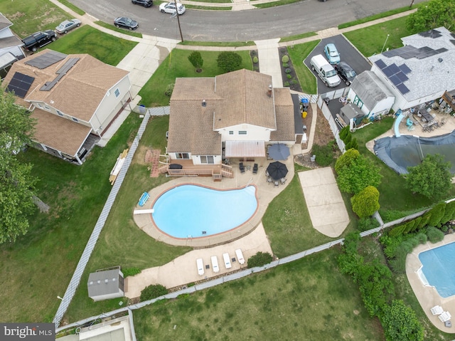 24 Holyoke Dr, Delran, NJ 08075 - bird's eye view of a pool area