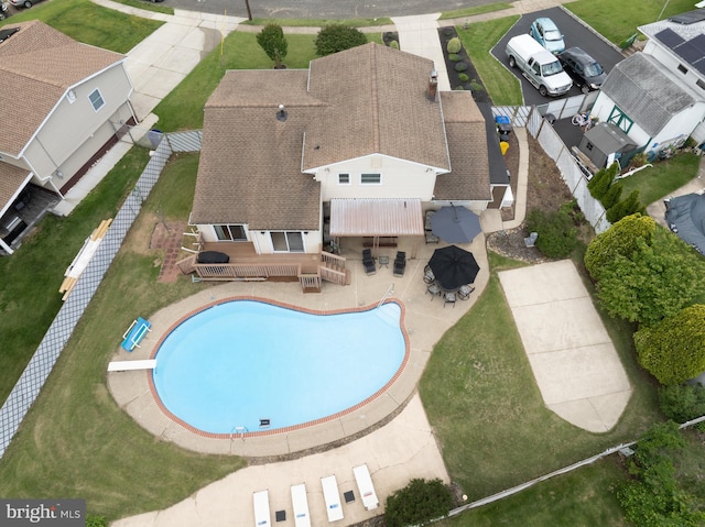 24 Holyoke Dr, Delran, NJ 08075 - view of swimming pool featuring a patio