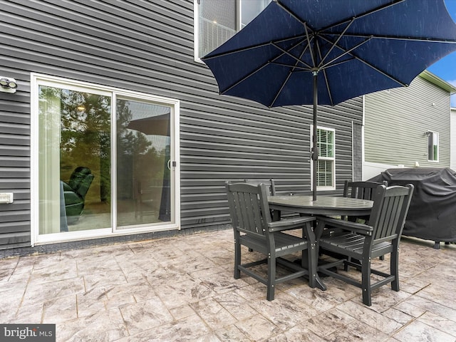 5809 Zoe Ln, Frederick, MD 21704 - view of patio featuring outdoor dining area