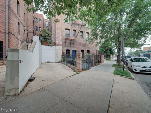 1812 Vernon St NW Unit 42, Washington, DC 20009 - view of asphalt road with sidewalks, street lighting, and curbs