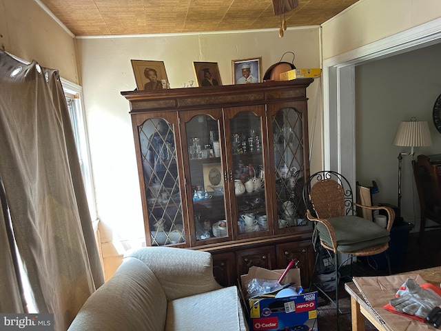 1533 N Carolina Ave NE, Washington, DC 20002 - living area with crown molding