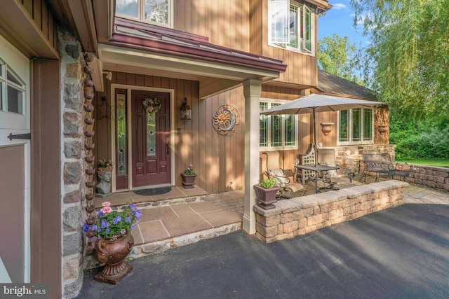 3097 Mill Rd, Doylestown, PA 18902 - entrance to property featuring stone siding