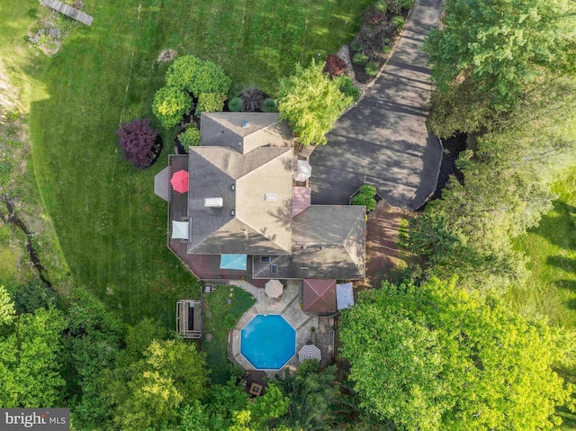 3097 Mill Rd, Doylestown, PA 18902 - drone / aerial view of a pool