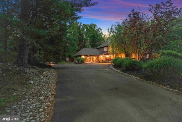 3097 Mill Rd, Doylestown, PA 18902 - view of front of property with driveway and a garage