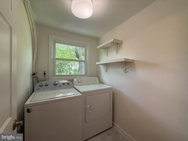 4205 Middle Ridge Dr, Fairfax, VA 22033 - washroom with washer and clothes dryer and baseboards