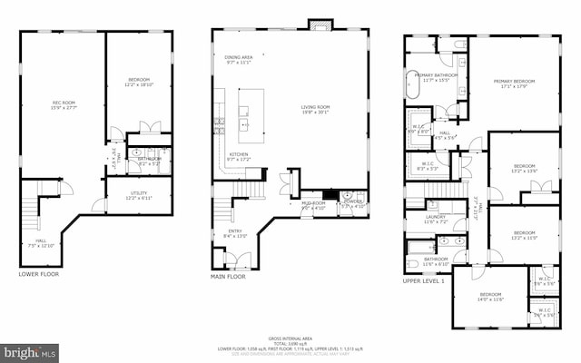 19253 Running Spring Ct, Leesburg, VA 20175 - floor plan / room layout