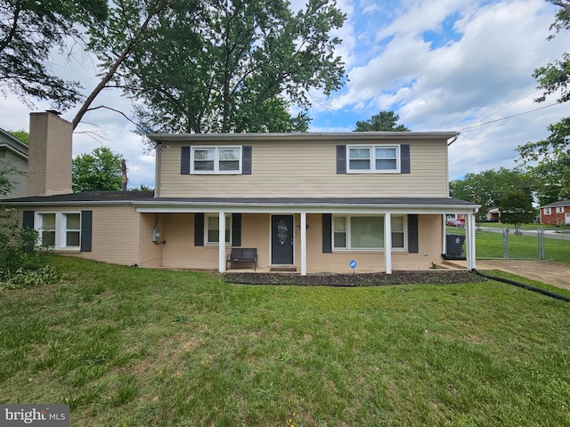 10700 Bickford Ave, Clinton, MD 20735 - traditional home with covered porch and brick siding