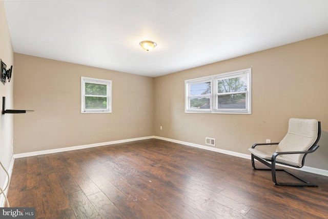 10700 Bickford Ave, Clinton, MD 20735 - unfurnished room featuring dark wood finished floors and baseboards