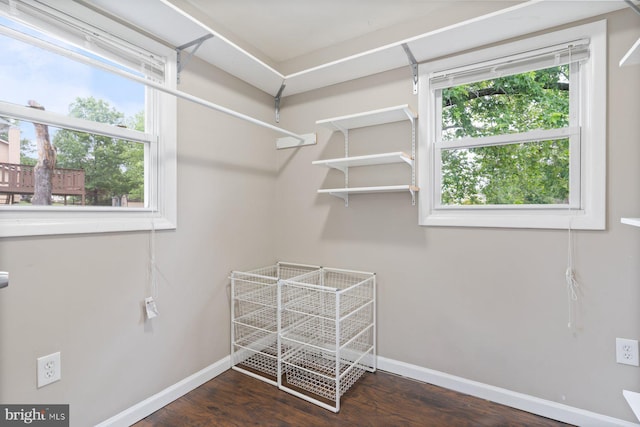 10700 Bickford Ave, Clinton, MD 20735 - walk in closet with wood finished floors