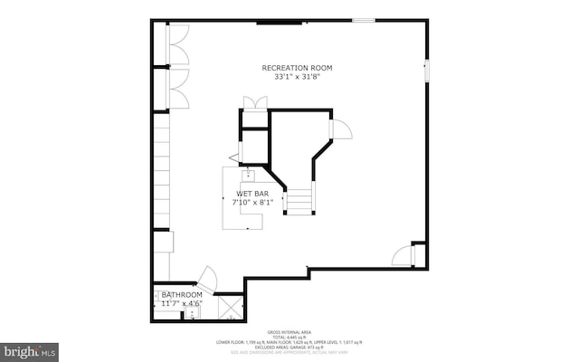 20008 Giantstep Ter, Gaithersburg, MD 20886 - property floor plan