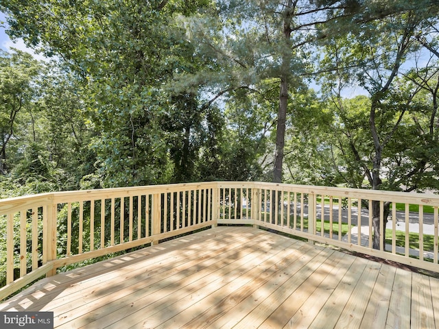 7301 Eden Brook Dr Unit A-1, Columbia, MD 21046 - view of deck