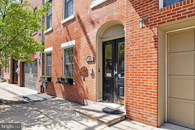 826 S 2nd St Unit 2, Philadelphia, PA 19147 - entrance to property with brick siding and french doors
