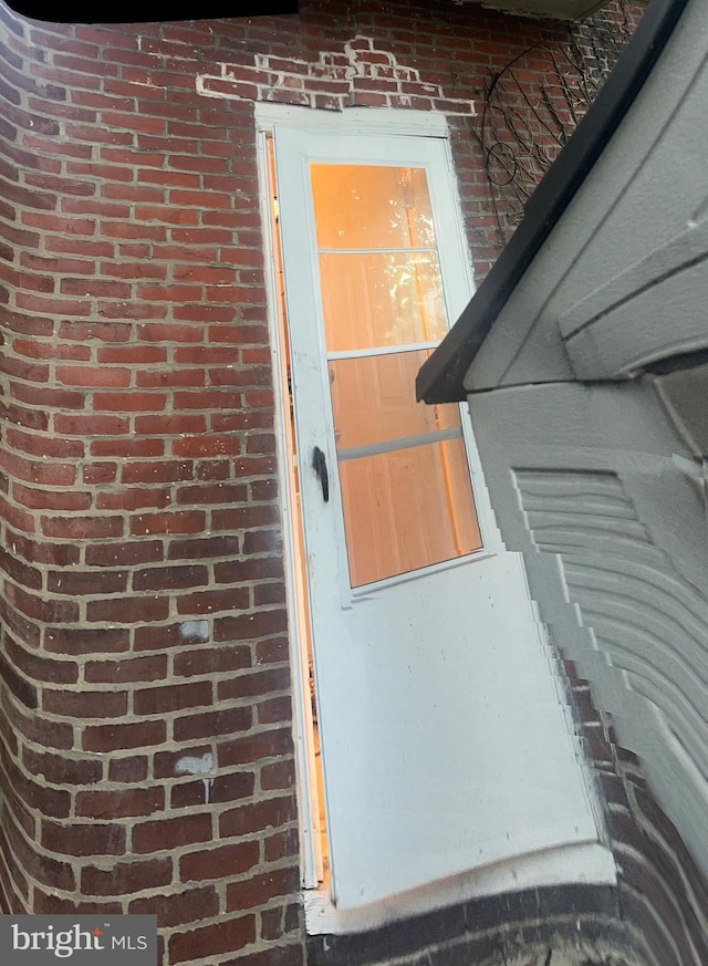 5823 Filbert St, Philadelphia, PA 19139 - view of exterior entry featuring brick siding