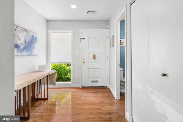 7374 Park Heights Ave, Baltimore, MD 21208 - foyer entrance featuring light wood finished floors