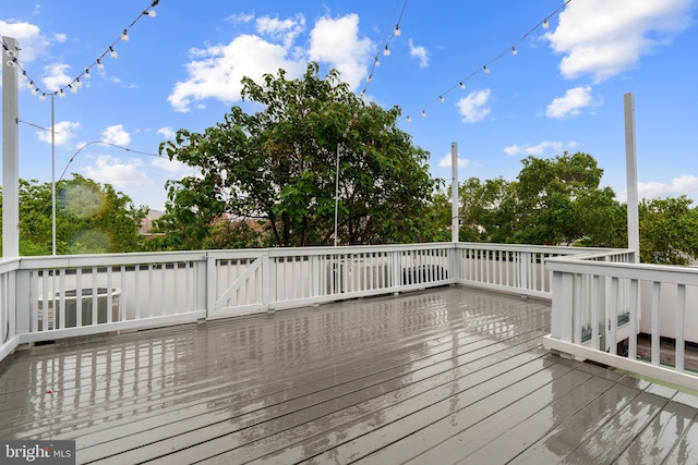 1423 1st St NW Unit B, Washington, DC 20001 - view of wooden terrace