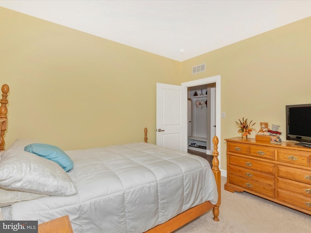 3218 Thornapple Dr, Frederick, MD 21704 - bedroom featuring light colored carpet