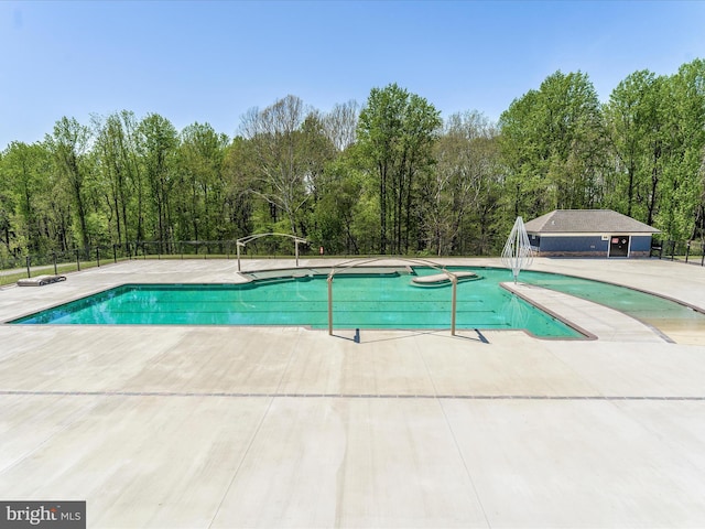 3218 Thornapple Dr, Frederick, MD 21704 - community pool featuring a patio area