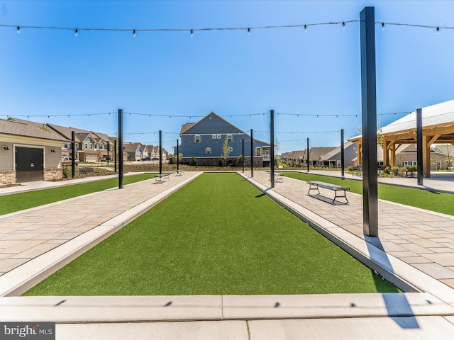3218 Thornapple Dr, Frederick, MD 21704 - view of community with a bocce ball area and a residential view