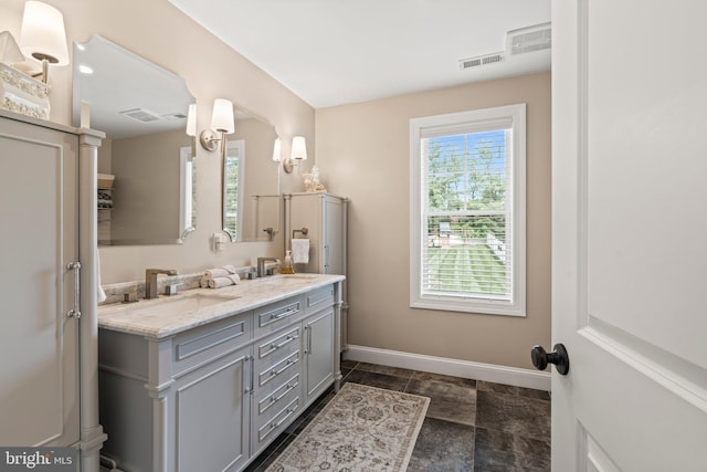 1413 Cortez Rd, Blue Bell, PA 19422 - full bathroom featuring baseboards and double vanity