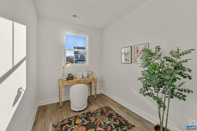 98A Laconia Ln, Charlottesville, VA 22911 - office area featuring light wood-style floors and baseboards