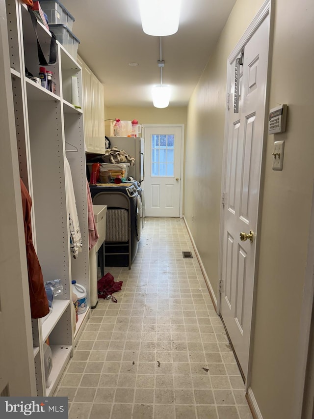 801 Irenic Ct, Norristown, PA 19403 - mudroom with washer and dryer and baseboards