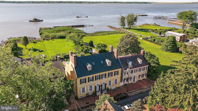 55 The Strand, New Castle, DE 19720 - bird's eye view of a large body of water