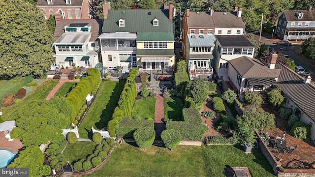 55 The Strand, New Castle, DE 19720 - aerial view of residential area
