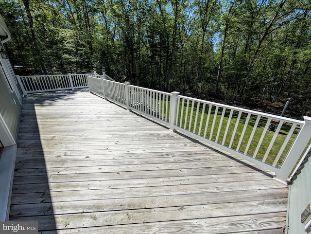 130 Corktree Rd, Kunkletown, PA 18058 - wooden terrace with a yard