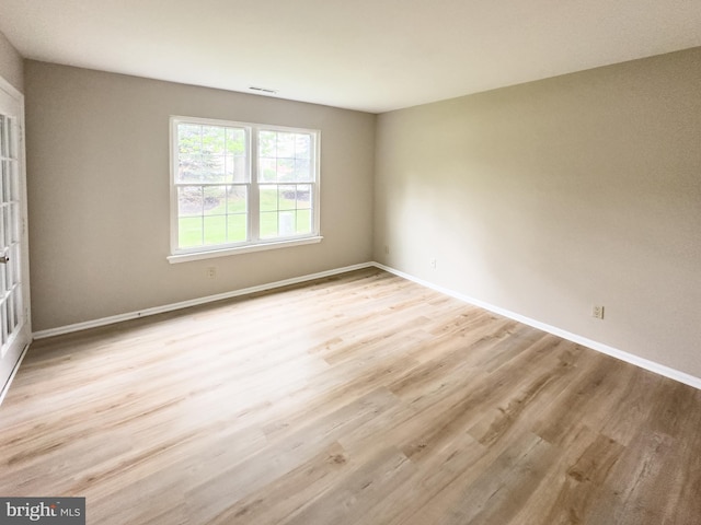 5807 Adelaide Dr, Mount Laurel, NJ 08054 - spare room featuring light wood-style floors and baseboards