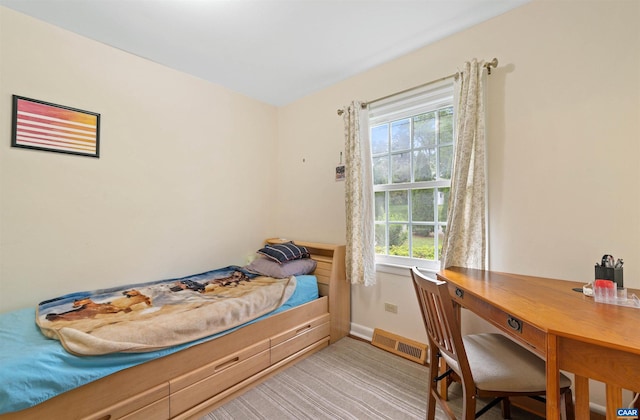150 N Bennington Rd, Charlottesville, VA 22901 - bedroom featuring baseboards and a desk