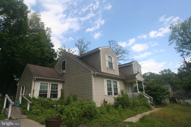 257 Wisteria Ave, Langhorne, PA 19047 - view of home's exterior with roof with shingles