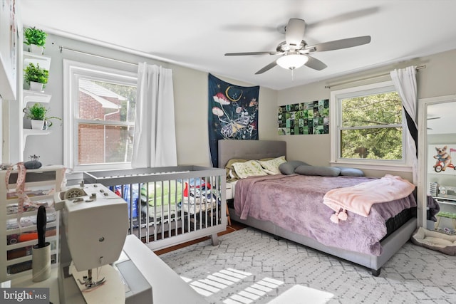 10317 Beaumont St, Fairfax, VA 22030 - bedroom with a ceiling fan