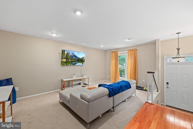 12220 Apple Orchard Ct, Fairfax, VA 22033 - living room featuring baseboards