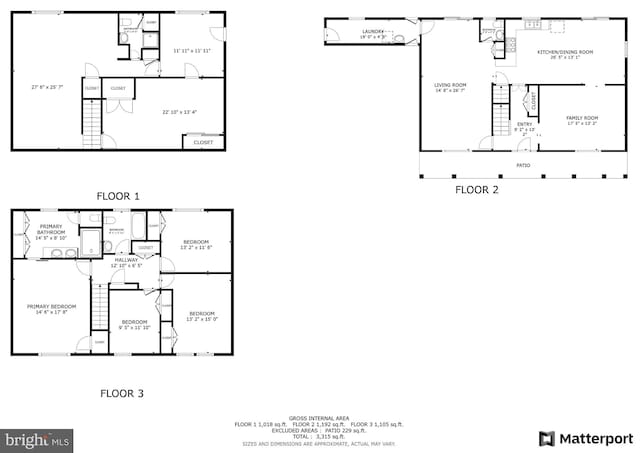 3 Franklin St, Stafford, VA 22556 - room layout