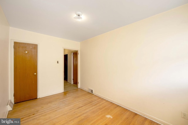 4021 Balwynne Park Rd, Philadelphia, PA 19131 - spare room with light wood-style floors and baseboards