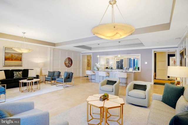 440 Belmont Bay Dr Unit 406, Woodbridge, VA 22191 - community lobby with a decorative wall