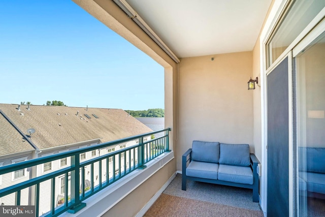 440 Belmont Bay Dr Unit 406, Woodbridge, VA 22191 - balcony featuring a water view